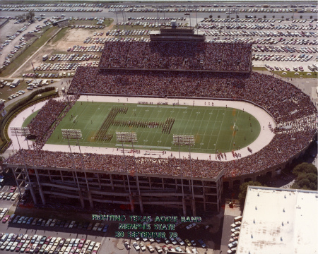 Photo of Kyle Field, 1978